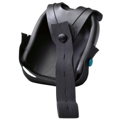 20 Paar Quadro Plus Knieschoner aus strapazierfähigem Material, schwarz, gemäss DIN EN 14404