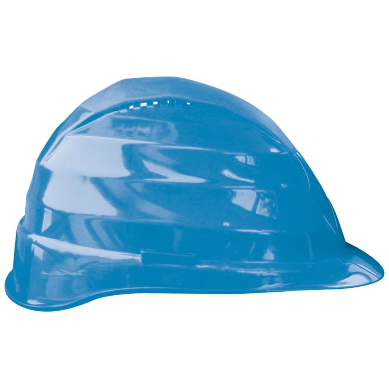 1 Stück Rockman Schutzhelm 6-Punkt EN 397 aus strapazierfähigem Material in klassischem Weiss