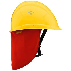 1 Schutzhelm INAP-PROFILER PLUS mit 6-Punkt-Befestigung und Nackenschutz, EN 397, weiss