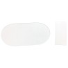 1 Set Ersatzscheiben-Set - 10 Stück aus Polycarbonat, klar für Innen- und Aussenanwendungen