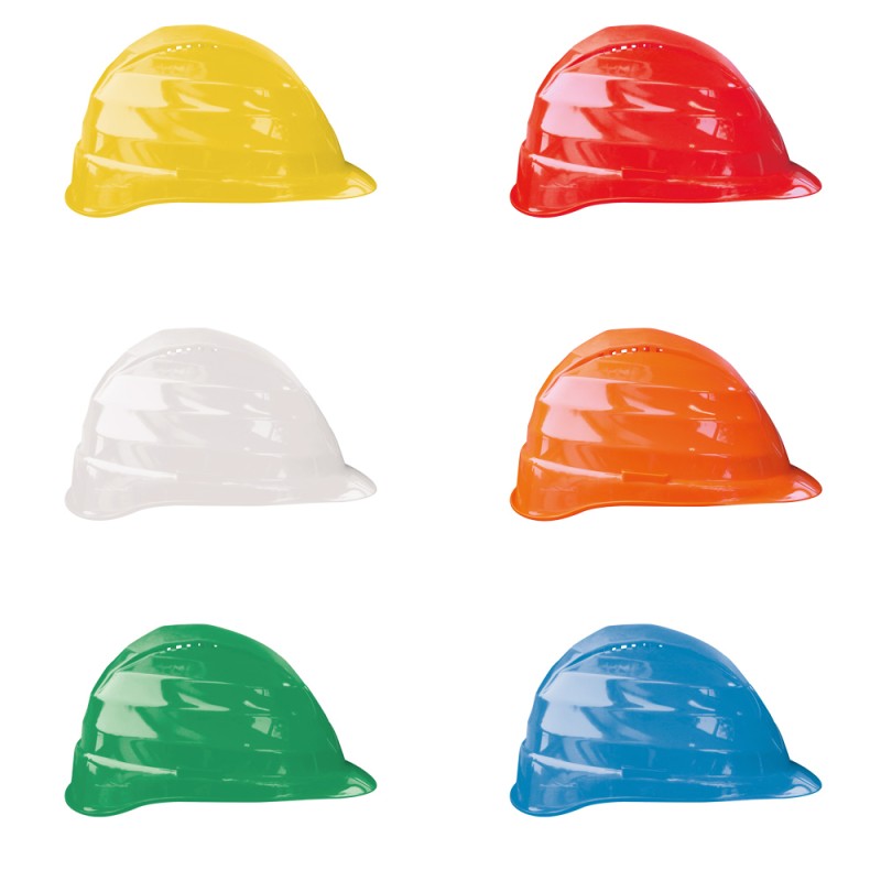 30 Stück ROCKMAN® Schutzhelm 6-Punkt aus Kunststoff mit EN 397 Zertifizierung, sicher und zuverlässig