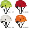 1 Stück CADI Schutzhelm für Arbeiten in der Höhe, 4-Punkt Aufhängung, Drehverschluss, EN 12492, Weiss