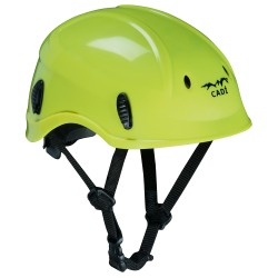 1 Stück CADI Schutzhelm für Arbeiten in der Höhe, 4-Punkt Aufhängung, Drehverschluss, EN 12492, Weiss