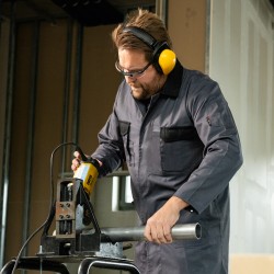 60 Stück Tector® Kapselgehörschutz EN 352-1 aus robustem Material in leuchtendem Gelb