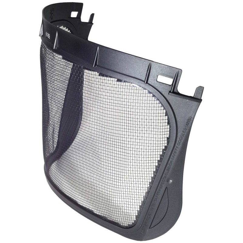 1 Stück Ersatznetzvisier für Sicherheitshelme EN 1731, passend für Artikel 4010 und 4012, transparent