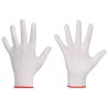 240 Paar WEIFANG STRONGHAND® Handschuhe aus Polyester mit Vinyl-Noppen, weiss, Kategorie 1