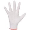 240 Paar WEIFANG STRONGHAND® Handschuhe aus Polyester mit Vinyl-Noppen, weiss, Kategorie 1