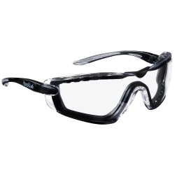 10 Stück Bollé Bügelbrille Sichtscheibe klar EN 166 Sicherheitsschutzbrille transparent