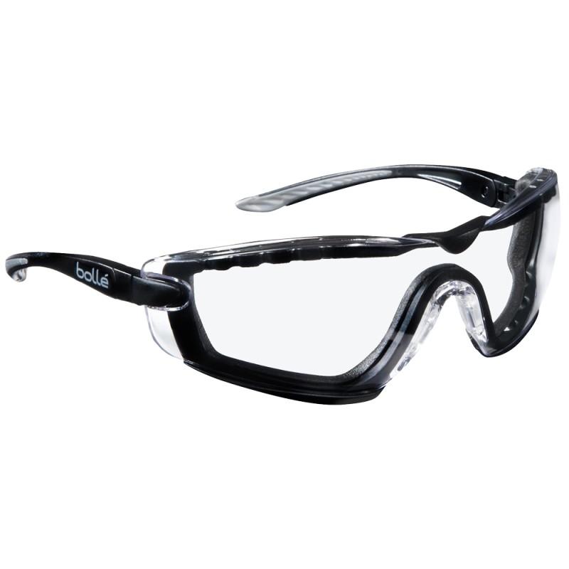 10 Stück Bollé Bügelbrille Sichtscheibe klar EN 166 Sicherheitsschutzbrille transparent