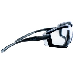 10 Stück Bollé Bügelbrille Sichtscheibe klar EN 166 Sicherheitsschutzbrille transparent