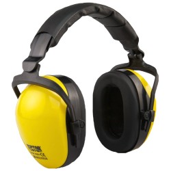 60 Stück Tector® Kapselgehörschutz EN 352-1 aus robustem Material in leuchtendem Gelb