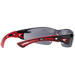 10 Stück Bollé Bügelbrille Sichtscheibe grau EN 166 Sicherheitsbrille mit hochwertigem Schutz für klare Sicht