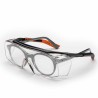 5 Stück Univet Überbrille für Korrektionsbrillenträger, klar, EN 166, optimaler Schutz und Sicht