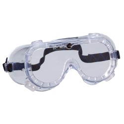 20 Stück TECTOR® Vollsichtbrille mit Ventilationsknöpfen, EN 166, klare Sicht, optimaler Schutz