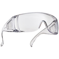 12 Stück VISITOR IP Schutzbrille TECTOR® EN 166 klar, optimale Sichtschutz für Besucher und Sicherheit am