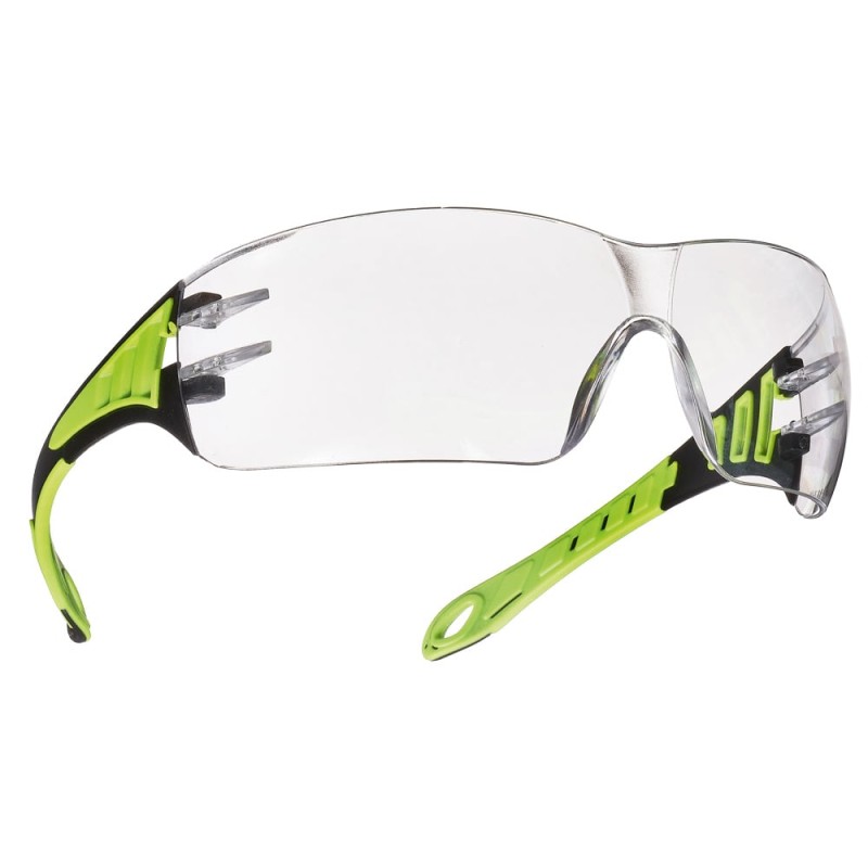 12 Stück Tector Schutzbrille mit Erweiterungs-Kit, EN 166, klare Sichtscheibe