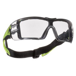 12 Stück Tector Schutzbrille mit Erweiterungs-Kit, EN 166, klare Sichtscheibe