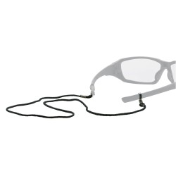 1 Beutel Brillenband schwarz - 12 Stück aus robustem Material für sicheren Halt und perfekten Sitz