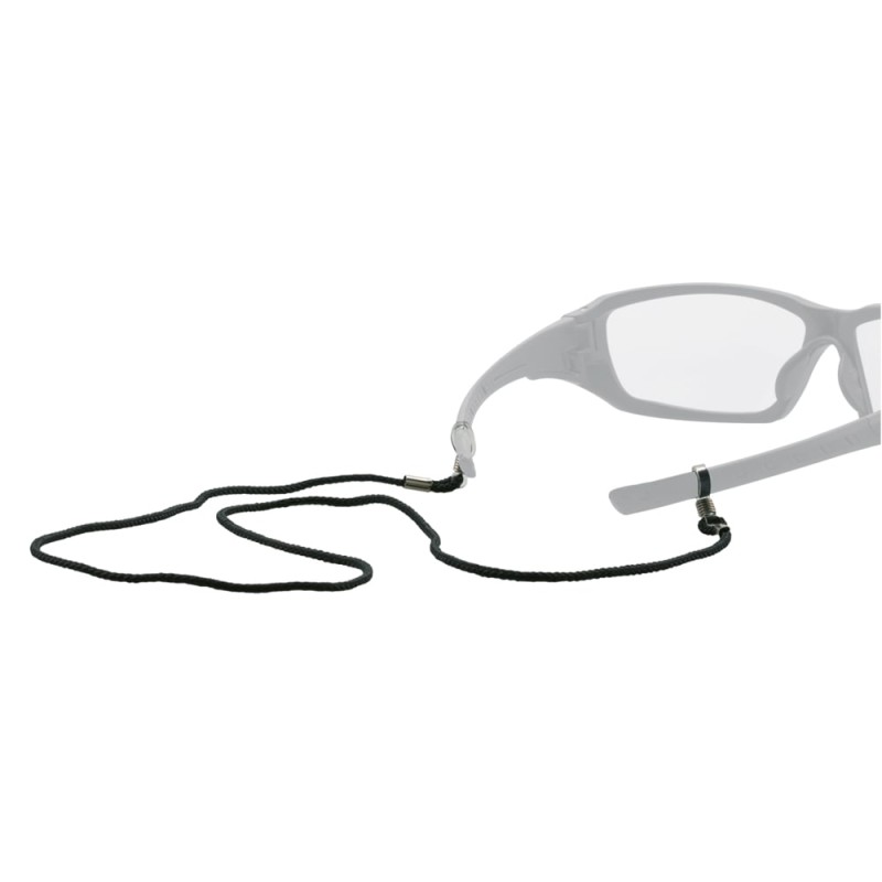 1 Beutel Brillenband schwarz - 12 Stück aus robustem Material für sicheren Halt und perfekten Sitz