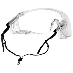 10 Stück BOLLÉ Sichtscheibe Bügelbrille klar EN 166, UV-Schutz, beschlagfrei, komfortable Passform