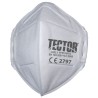 20 Stück TECTOR FFP2 NR D Faltmaske ohne Ausatemventil, zertifiziert nach EN 149:2001 + A1:2009