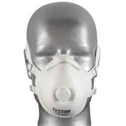 5 Stück TECTOR FFP3 NR Feinstaubmasken mit Ausatmungsventil, EN 149:2001 + A1:2009, für optimalen Schutz