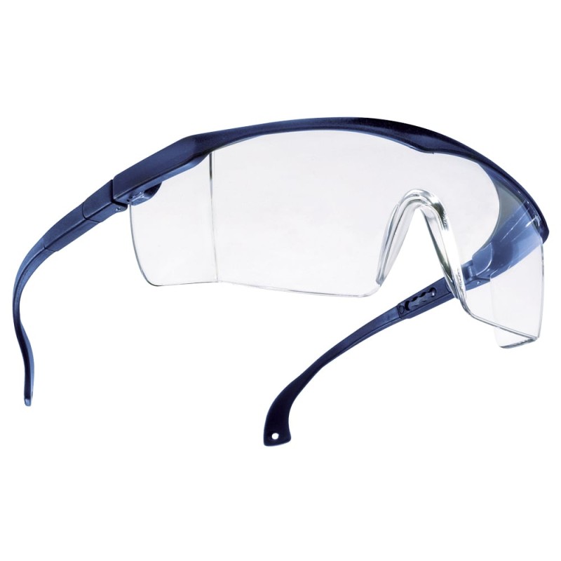 12 Stück Tector Schutzbrille EN 166 klarsicht, idealer Augenschutz für Arbeit und Freizeit