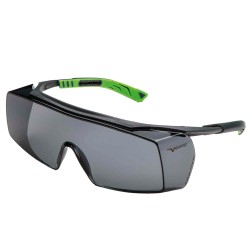1 Paar Univet Überbrille für Korrektionsbrillenträger, getönt, EN 166, 5X7, idealer Schutz im Alltag