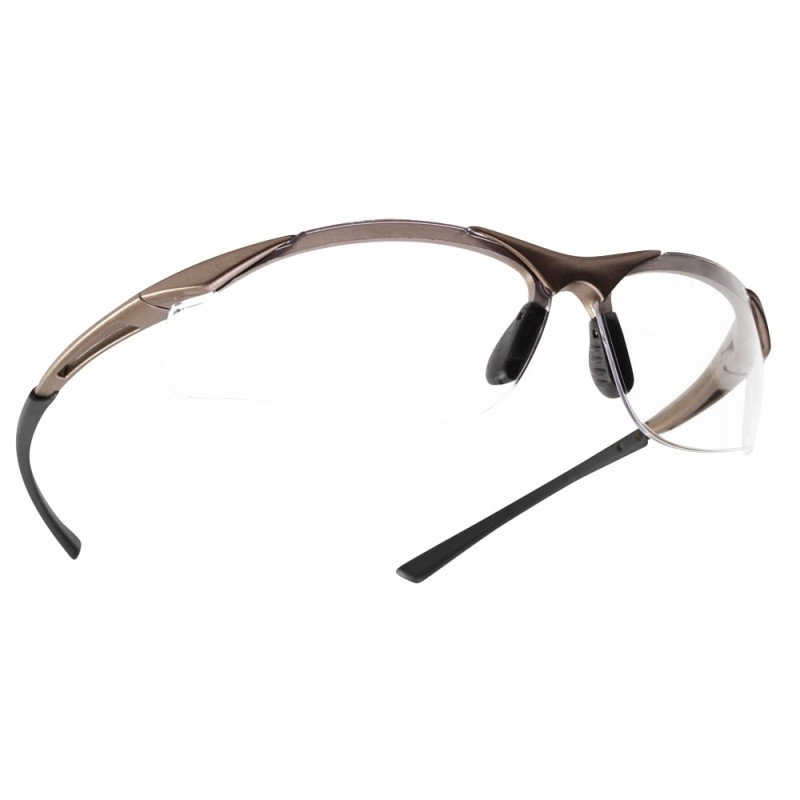 10 Stück BOLLÉ® Contour II Schutzbrille klar EN 166 Sichtscheibe für optimalen Augenschutz im Einsatz