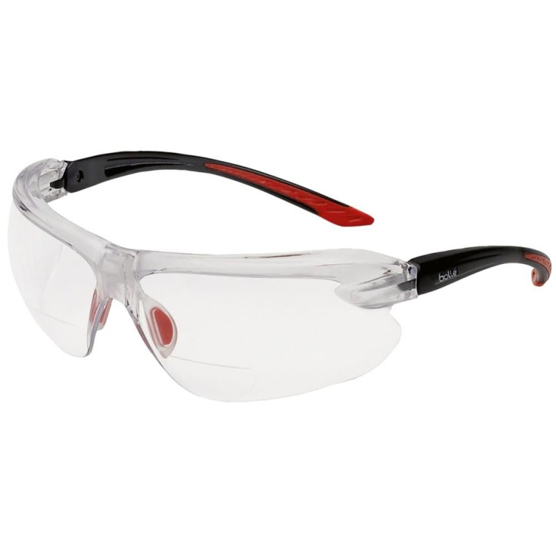 10 Stück Bolle IRIDPSI Schutzbrille mit Dioptrienkorrektur, klar, EN 166 Sichtscheibe für optimalen Schutz