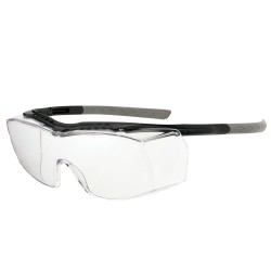 12 Stück TECTOR® Überbrille für Korrektionsbrillenträger, klar Sichtscheibe, EN 166, optimaler Schutz
