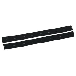 10 Stück Ersatzriemen breit für Modelle 4360 und 4370 aus strapazierfähigem Material in Schwarz