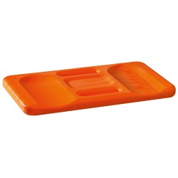 10 Stück ERGO-SOFT Kniekissen aus hochwertigem Schaumstoff in Orange