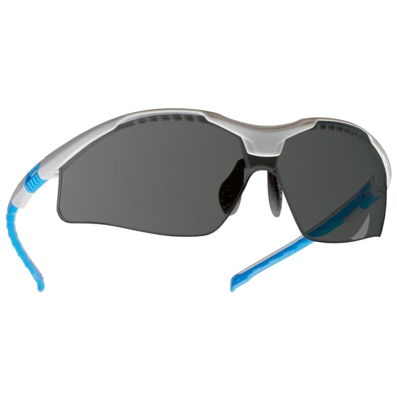 12 Stück Tector Schutzbrille EN 166 grau mit Sichtscheibe für optimalen Augen-Schutz