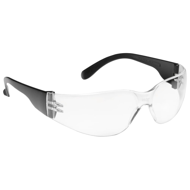 12 Stück CHAMP TECTOR® Schutzbrille EN 166 klar, kratzfest, ideal für Handwerk und Industrie