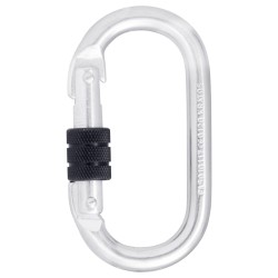 10 Stück Kratos Schraubkarabiner aus Stahl, EN 362 Klasse B & M, ideal für Sicherheitsanwendungen