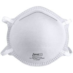 20 Stück GOODJOB® FFP2 NR Feinstaubmaske ohne Ausatmungsventil, zertifiziert nach EN 149:2001 + A1:2009