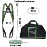 1 Set Kratos Bandfalldämpfer Dach mit 20m Seil und geräumiger Tasche inkl Auffanggurt, sicher und zuverlässig