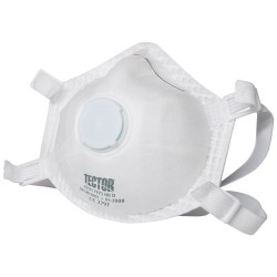 120 Stück TECTOR FFP3 NR D Staubmasken mit Ausatmungsventil, EN 149:2001 + A1:2009, für optimalen Schutz