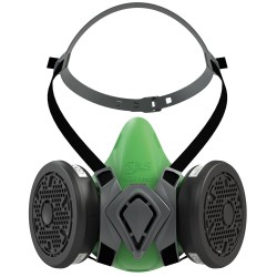 1 Set BLS® 4500next Atemschutz Halbmaske mit P3 R Partikelfilter in Grösse S/M