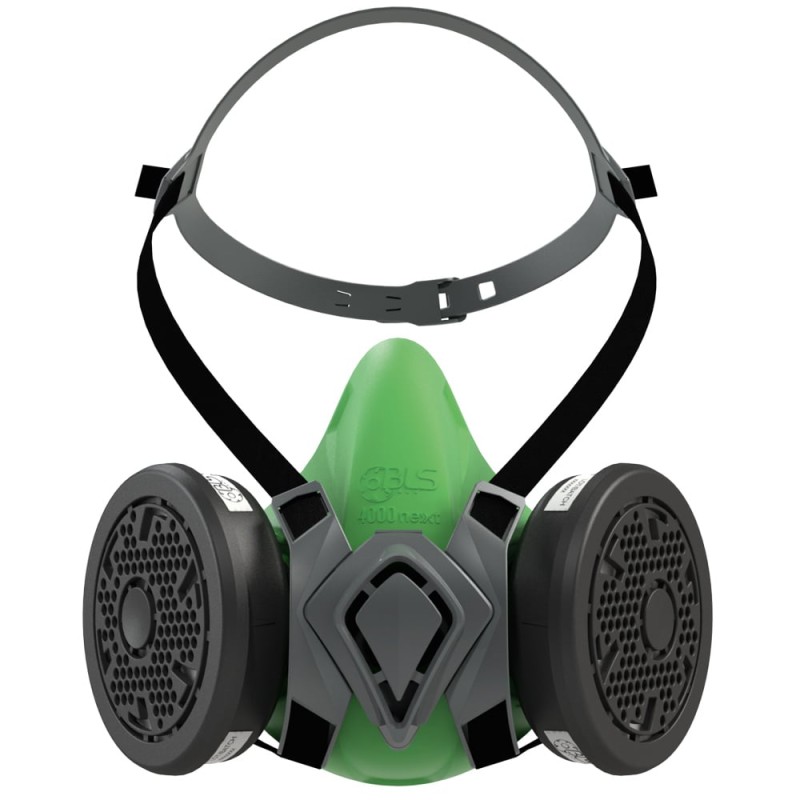 1 Set BLS® 4500next Atemschutz Halbmaske mit P3 R Partikelfilter in Grösse S/M