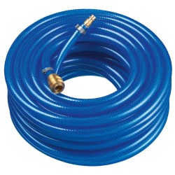 1 Garnitur Druckluftschlauch blau-transparent 9x14 mm langlebig und flexibel für optimale Druckluftanwendungen