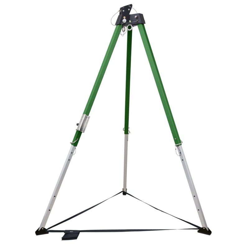 1 Stück Kratos Dreifuss Aluminium Tragfähigkeit 500 kg EN 795 Typ B