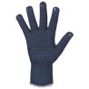 240 Paar ZIBO STRONGHAND® Handschuhe aus Polyester und Baumwolle mit Vinyl-Noppen, blau, Kategorie 2