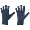 240 Paar HENAN STRONGHAND® Handschuhe aus Polyamid und Baumwolle mit Vinyl-Noppen, blau, Kategorie 2