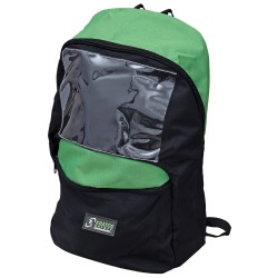 1 Set Kratos Rucksack mit Auffanggurt und Bandfall-Dämpfer aus strapazierfähigem Material in Schwarz