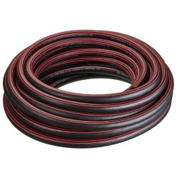 40 Meter Tector EPDM-Gummiwasserschlauch in Schwarz für vielseitige Anwendungen