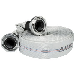 1 Rolle Douglas D/25 Bau- und Industrieschlauch mit Kupplungen, weiss, im Karton, Länge: **[Länge einfügen]**