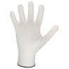 240 Paar NINGBO STRONGHAND® Handschuhe aus Polyamid und Baumwolle mit Vinyl-Noppen, weiss/rot, Kat 2
