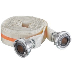 1 Rolle PORTER B Bau- und Industrieschlauch mit Kupplungen, weiss, im Karton, Länge: [bitte Länge einfügen]